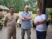 Евгений Маландей в компании специалистов СПА школы