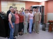 Международная группа студентов Украина, Латвия, Россия
